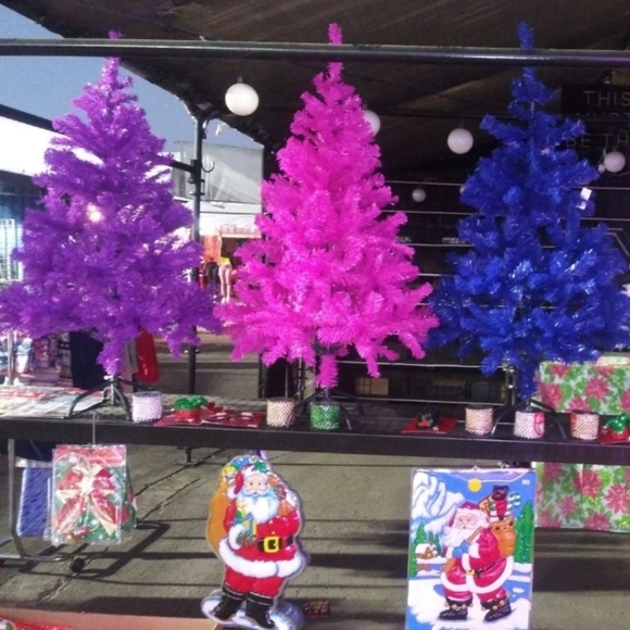 Holiday New 4ft Tall Dark Blue Christmas Tree Poshmark